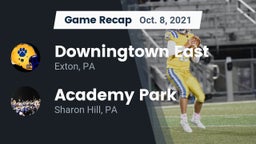 Recap: Downingtown East  vs. Academy Park  2021