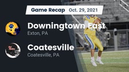 Recap: Downingtown East  vs. Coatesville  2021