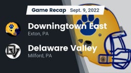 Recap: Downingtown East  vs. Delaware Valley  2022