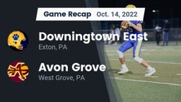 Recap: Downingtown East  vs. Avon Grove  2022