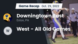 Recap: Downingtown East  vs. West - All Old Games 2022
