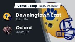 Recap: Downingtown East  vs. Oxford  2023