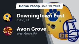 Recap: Downingtown East  vs. Avon Grove  2023