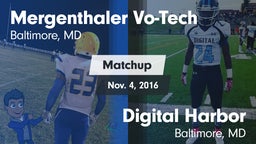 Matchup: Mergenthaler Vo-Tech vs. Digital Harbor  2016