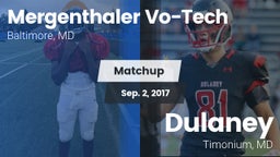 Matchup: Mergenthaler Vo-Tech vs. Dulaney  2017