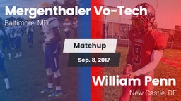 Matchup: Mergenthaler Vo-Tech vs. William Penn  2017