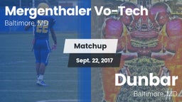 Matchup: Mergenthaler Vo-Tech vs. Dunbar  2017