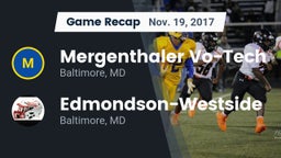 Recap: Mergenthaler Vo-Tech  vs. Edmondson-Westside  2017