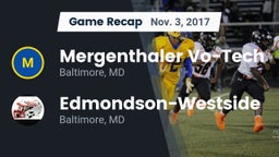 Recap: Mergenthaler Vo-Tech  vs. Edmondson-Westside  2017