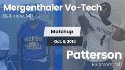 Matchup: Mergenthaler Vo-Tech vs. Patterson  2018