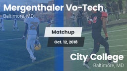 Matchup: Mergenthaler Vo-Tech vs. City College  2018