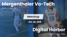 Matchup: Mergenthaler Vo-Tech vs. Digital Harbor  2018