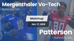Matchup: Mergenthaler Vo-Tech vs. Patterson  2019