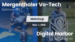 Matchup: Mergenthaler Vo-Tech vs. Digital Harbor  2019