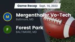 Recap: Mergenthaler Vo-Tech  vs.  Forest Park  2022
