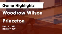 Woodrow Wilson  vs Princeton  Game Highlights - Feb. 3, 2022