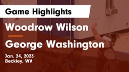 Woodrow Wilson  vs George Washington  Game Highlights - Jan. 24, 2023