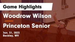 Woodrow Wilson  vs Princeton Senior Game Highlights - Jan. 31, 2023