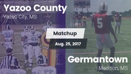 Matchup: Yazoo County vs. Germantown  2017