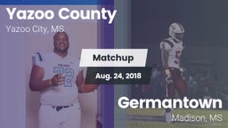 Matchup: Yazoo County vs. Germantown  2018