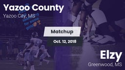 Matchup: Yazoo County vs. Elzy  2018