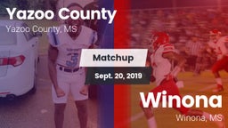 Matchup: Yazoo County vs. Winona  2019