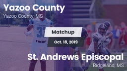 Matchup: Yazoo County vs. St. Andrews Episcopal  2019