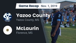 Recap: Yazoo County  vs. McLaurin  2019
