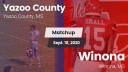 Matchup: Yazoo County vs. Winona  2020