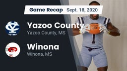 Recap: Yazoo County  vs. Winona  2020