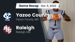 Recap: Yazoo County  vs. Raleigh  2020