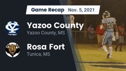 Recap: Yazoo County  vs. Rosa Fort  2021