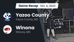 Recap: Yazoo County  vs. Winona  2023