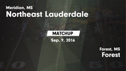 Matchup: Northeast Lauderdale vs. Forest  2016