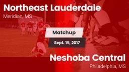 Matchup: Northeast Lauderdale vs. Neshoba Central  2017