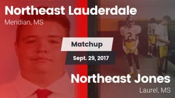 Matchup: Northeast Lauderdale vs. Northeast Jones  2017