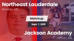Matchup: Northeast Lauderdale vs. Jackson Academy  2018