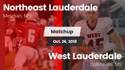 Matchup: Northeast Lauderdale vs. West Lauderdale  2018