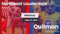 Matchup: Northeast Lauderdale vs. Quitman  2019