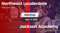 Matchup: Northeast Lauderdale vs. Jackson Academy  2020
