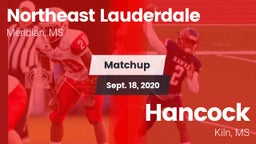 Matchup: Northeast Lauderdale vs. Hancock  2020