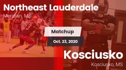 Matchup: Northeast Lauderdale vs. Kosciusko  2020