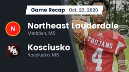 Recap: Northeast Lauderdale  vs. Kosciusko  2020