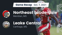 Recap: Northeast Lauderdale  vs. Leake Central  2021