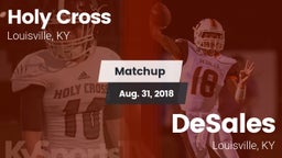 Matchup: Holy Cross vs. DeSales  2018