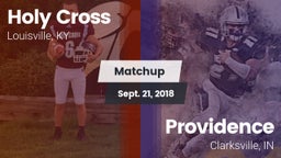 Matchup: Holy Cross vs. Providence  2018