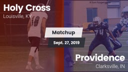 Matchup: Holy Cross vs. Providence  2019