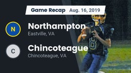 Recap: Northampton  vs. Chincoteague  2019