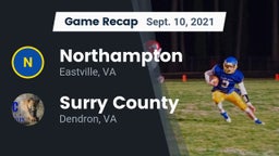 Recap: Northampton  vs. Surry County  2021