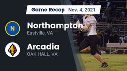 Recap: Northampton  vs. Arcadia   2021